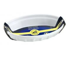 Porcelaine de Reussy - Plat Ovale Blanc 200X120mm - four