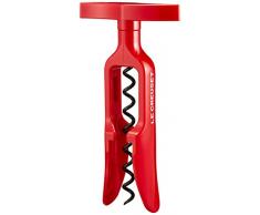 Le Creuset, Tire-bouchon de Table, Extraction des Bouchons de Vin, Cerise, Polycarbonate, TM100