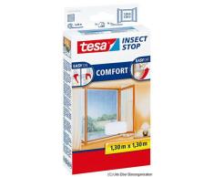 tesa Alu Comfort / 55396-00020-00 Moustiquaire pour fenêtre Blanc (Import Allemagne)