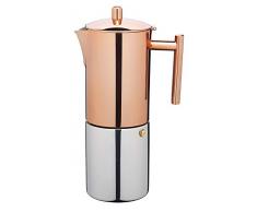 Kitchen Craft KCLXCOF10CUP Cafetière à Expresso pour 10 Tasses, Acier Inoxydable, Multicolore, 20 cm
