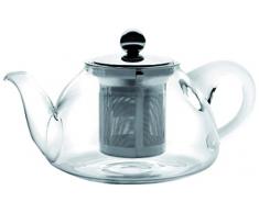 IBILI 621708 Théière en Verre avec Filtre Stove 800Ml, Clair, 21 x 13 x 11 cm