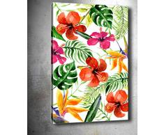 Bonamaison Peinture sur toile, multicolore, 50 x 70 cm - ConÃ§u et fabriquÃ© en Turquie