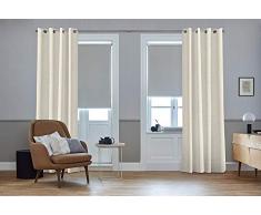 G&S Rideau à Oeillets, Ivoire, 240L/130W