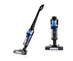 Domo DO221SV ASPIRATEUR Balai sans Fil, Noirbleu, 104 x 9 x 44 cm