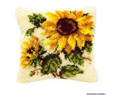 Kit coussin au point noué Tournesols