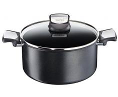 Tefal 8017202 Expertise SEB Faitout Aluminium Noir 24 cm