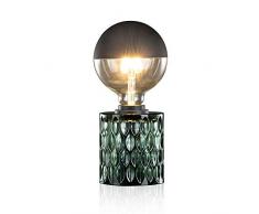 Pauleen 480.23 48023 Crystal Magic Max.Â 20W luminaire Ã PoserÂ E27 Lampe de Chevet Vert 230Â V Verre sans Ampoule