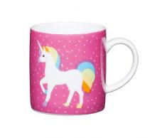 Kitchen Craft Unicorn Tasse Ã cafÃ© en Porcelaine Multicolore 80 ML 8 x 6 cm