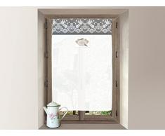 Soleil docre Garden Brise Bise en Coton 60x90 cm Garden par Coton Gris 60 x 90 cm
