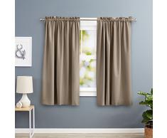 AmazonBasics Rideau doccultation Calorifuge, Marron, 168Â xÂ 137Â cm