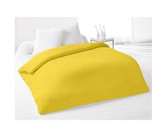 Soleil dOcre 635724 Housse de Couette Coton Jaune 240 x 220 cm