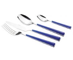 Josef Mäser Domestic Serie Shiny Service de Couverts 24 pièces Bleu