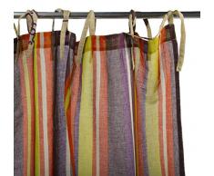 Thedecofactory 150334 Voilage, Polyester, Multi, 110 x 250 x 3 cm