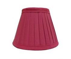 Better & Best 0200169Â âÂ Ã©cran de lampe de coton, de 16Â cm, table Ã©troite, Couleur FRAISE