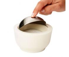 Chefn 023739 Coupelle Ã sel et Ã©pice, CÃ©ramique, Blanc, 11116