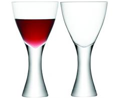 LSA International Elina - Lot de 2 Verres Ã vin et Eau, clairs, Claire, Wine Goblet 500ml