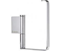 Smedbo AK341 Porte-Rouleau de WC Air sans abattant chromÃ© Laiton, Argent, 12,6 x 8,8 x 4,7 cm