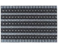 ID Mat Tapis Paillasson, Fibres endos polypropylène, Noir, 40 x 60 cm