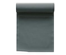 Set de table en lin 48x32cm - Rouleau de 12 sets - Gris Intense