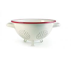 IBILI 910222 Egouttoir Bordeaux, Acier, Blanc, 22 x 28 x 12 cm