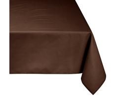 Linder 0205 /56/48004/814 Nappe Rectangulaire Picnic Chocolat 160 x 200 cm