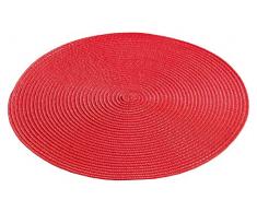 décorline set de table (0)35cm zebulon rouge