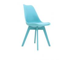 SuperStudio Set Chaise 2 unités. Tulipe Turquoise