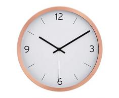 AmazonBasics Horloge murale Ã tirets, cuivre, 30,5 cm