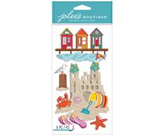 Jolees Boutique Dimensional Stickers, Plage