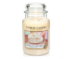 Yankee Candle bougie jarre parfumée, grande taille, Gâteau à la vanille, jusquà 150 heures de combustion