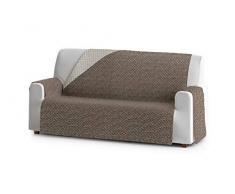 Eysa Mist Housse, Microfiber, C/7 Marron-Beige, 2 Places 115 cm. Adapté aux canapés de 120 à 170 cm