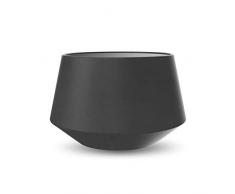 Cooee Design Pot de Fleurs Céramique Noir 14 cm