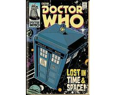 GB Eye, Doctor Who, Tardis Comic, Maxi Poster, 61x91.5cm