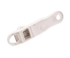 Kitchen Craft KRISK Coupe/Effile-Haricot, Acier Inoxydable, Blanc, 28 x 28 x 18 cm