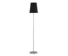 Wofi Action Lampadaire SÃ©rieâ¯Fynn, 150Â cm/Ã 25Â cm, mÃ©tal, 60Â W, E27, 25Â x 25Â x 150Â cm, noir, E27 60 wattsW