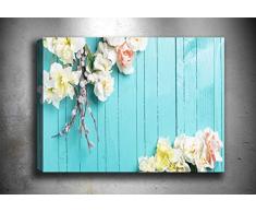 Bonamaison Peinture sur toile, multicolore, 40 x 60 cm - ConÃ§u et fabriquÃ© en Turquie