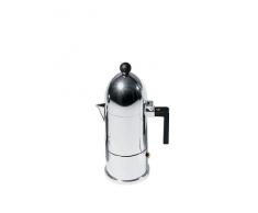 Alessi A9095/3 B la Cupola CafetiÃ¨re Espresso en Fonte Daluminium, PoignÃ©e et Pommeau en RÃ©sine Thermoplastique Noir, 3 Tasses
