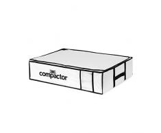 COMPACTOR Housse de Rangement Sous Vide, RAN8780, BLANC / NOIR, 125L, 42x40xH.25
