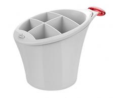 BIESSE CASA Ãgouttoir à Couverts en polypropylène avec réservoir