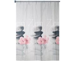 HSH Rideau de Douche en Tissu, Polyester, Multicolore, 180Â x 200Â cm