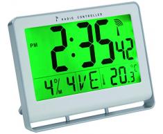 ALBA HORLCDNEO Horloge LCD Radio ControlÃ©e avec Fonction rÃ©veil
