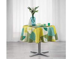 douceur dintÃ©rieur nappe ronde (0)180cm soria vert