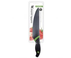 TM Electron Couteau éplucheur en Acier Inoxydable Couteau de Cuisine 20 cm 4.5x3x31.5 cm Vert