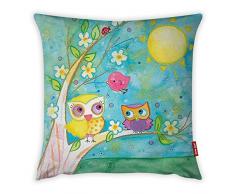 Bonamaison Housse de Coussin Multicolore 45 x 45 cm