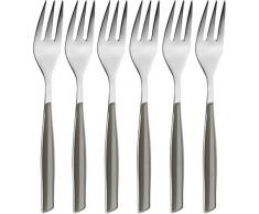 Bugatti Set fourchettes contemporaine 16x20x3 cm Argent