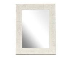Inov8â13 x 18 cm Miroir en Bois flottÃ© Traditionnels de Fabrication Britannique-Lot de 2âBlanc