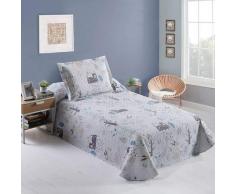 Novotextil Couvre-lit boutis dÃ©tÃ© pour Enfant Multicolore