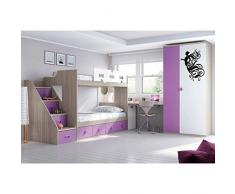 TATOUTEX 3613249625704 Sticker Mural, Blanc, L 50cm x H 60cm