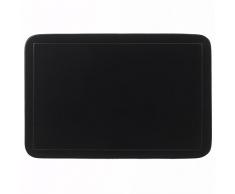 Kela 15007 Uni Set de table PVC Noir 43,5 x 28,5 x 1 cm