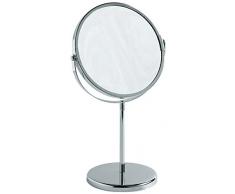 Gelco 705913 Actuel Miroir Ã Poser MÃ©tal ChromÃ© 34 x 18 x 3,5 cm